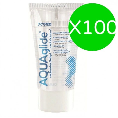 aquaglide lubricant 50 ml x 100 uds aquaglide lubricant 50 ml x 100 uds