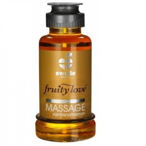 fruity love aceite masaje efector calor 100 ml vainilla canela swede fruity love aceite masaje efector calor 100 ml vainilla canela swede