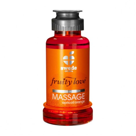 fruity love aceite masaje efector calor 100 ml naranja albaricoque fruity love aceite masaje efector calor 100 ml naranja albaricoque