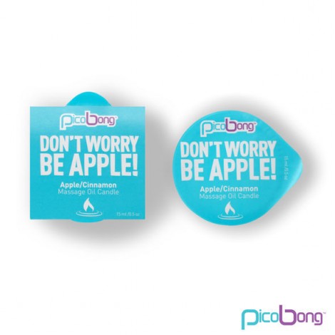 don t worry be apple massage oil candle don t worry be apple massage oil candle