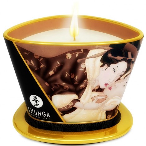 shunga mini caress by candelight vela masaje chocolate 170ml shunga mini caress by candelight vela masaje chocolate 170ml