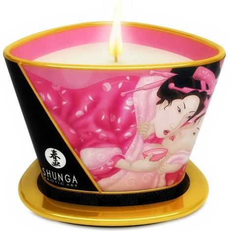 shunga mini caress by candelight vela masaje rosas afrodisiacas 170ml shunga mini caress by candelight vela masaje rosas afrodisiacas 170ml