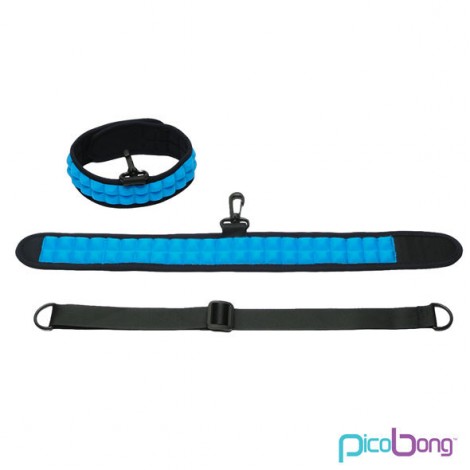 picobong speak no evil choker blue picobong speak no evil choker blue