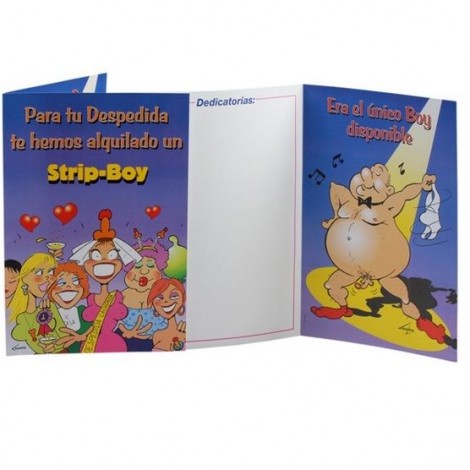 tarjeta gigante strip boy c preservativo tarjeta gigante strip boy c preservativo