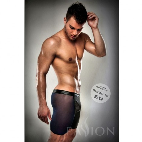 boxer negro 026 transparente largo leather boxer negro 026 transparente largo leather