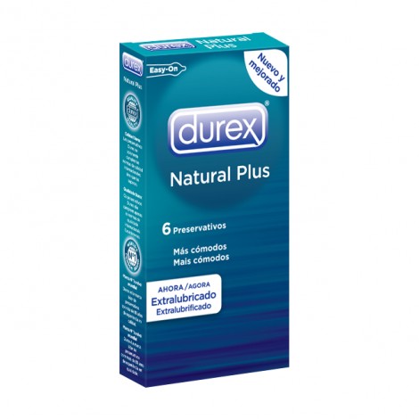 durex natural plus 6 unidades durex natural plus 6 unidades