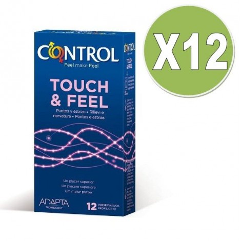 control touch and feel 12 unid pack 12 control touch and feel 12 unid pack 12