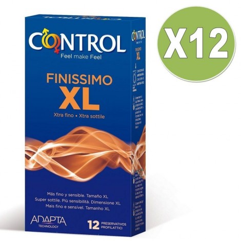 control finissimo xl 12 unid pack 12 control finissimo xl 12 unid pack 12