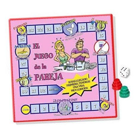EL JUEGO DE LA PAREJA (Medida:33.5 x 33.5cm) EL JUEGO DE LA PAREJA (Medida:33.5 x 33.5cm)