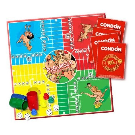 EL JUEGO PARCHISEX (Medida:33.5 x 33.5cm) EL JUEGO PARCHISEX (Medida:33.5 x 33.5cm)
