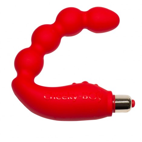 cheeky boy 7v estimulador del punto g masculino rojo cheeky boy 7v estimulador del punto g masculino rojo