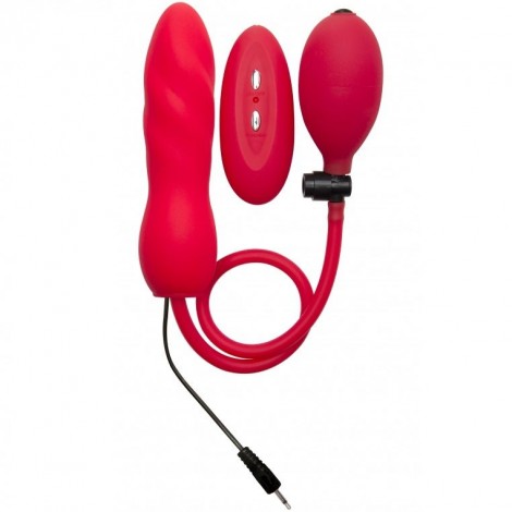 ouch pene inflable vibrador silicona rojo 14 cm ouch pene inflable vibrador silicona rojo 14 cm