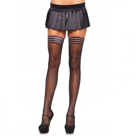 leg avenue medias con 4 ajuste silicona leg avenue medias con 4 ajuste silicona
